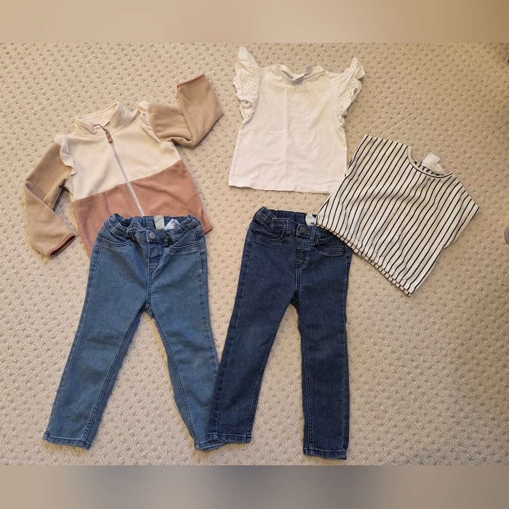 Bundle - 18-24 Months Baby Clothing For Girls - 5 Pieces